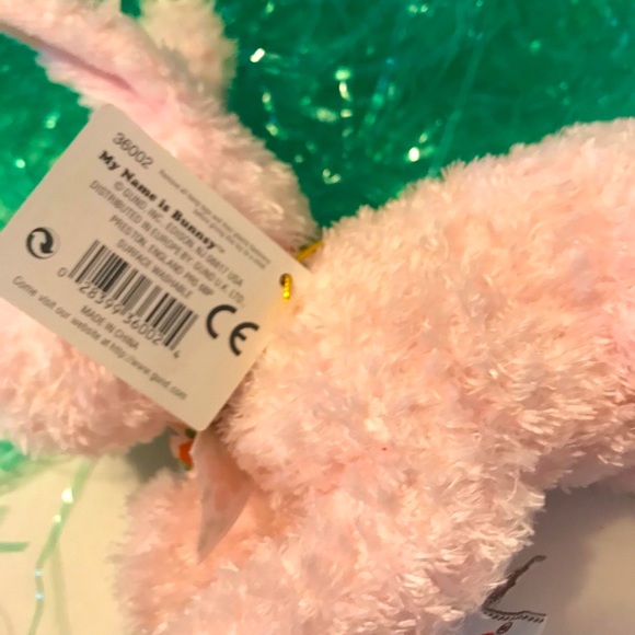 VHTF Vintage Rare Gund Bunnsy Plush Bunny #36002 - Picture 9 of 16